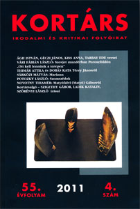 KORTÁRS irodalmi és kritikai folyóirat 2011/4