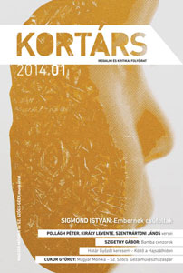 KORTÁRS irodalmi és kritikai folyóirat 2014/1